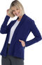 Clearance Women's Open-Front Solid Scrub Jacket, , large