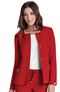 Clearance Women's Warm My Heart Button Front Scrub Jacket, , large