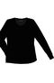 Clearance Women's Round Neck Long Sleeve T-Shirt, , large