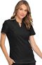 Clearance Women's Notched Solid Scrub Top, , large