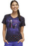 Clearance Women's I Run This Castle Print Scrub Top, , large