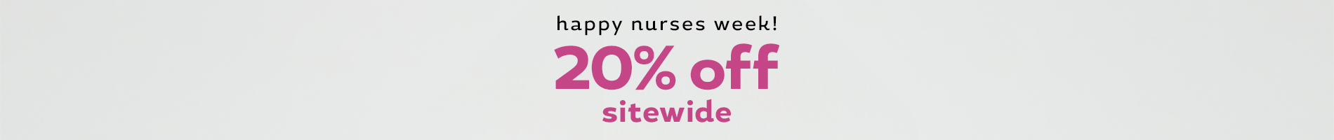 heartsoul nurses week sale: 20% off.