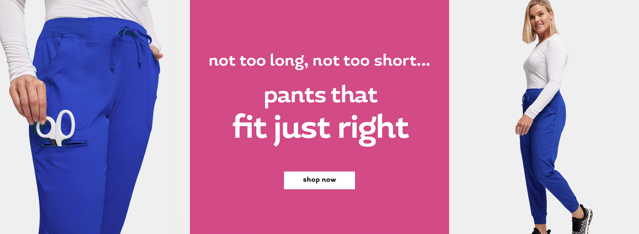 not too long, not too short...
pants that fit just right