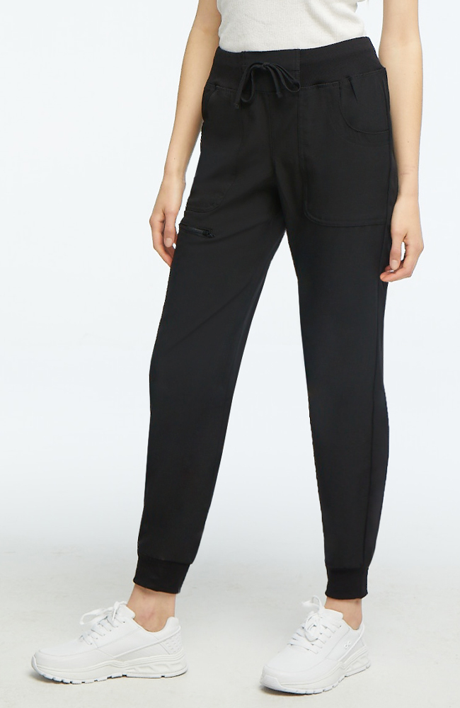 Break On Through by heartsoul Women's The Jogger Low Rise Tapered Leg Scrub  Pant